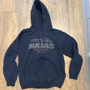 NAIAS Detroit 2018 Auto Show Hoodie Navy Blue‎ Gildan Heavy Blend Men's Medium
